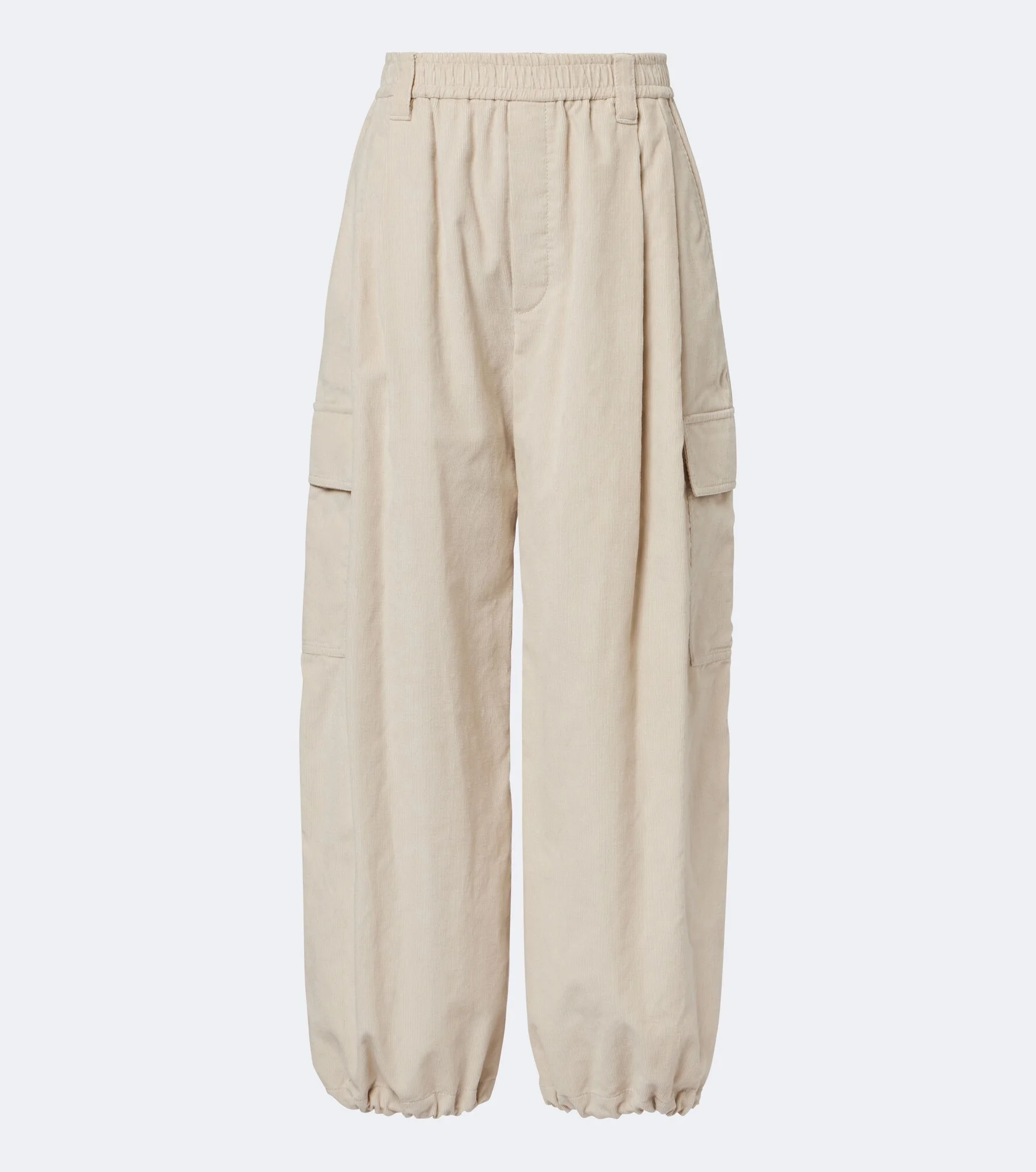 Monili cotton-blend corduroy wide-leg pants - 1