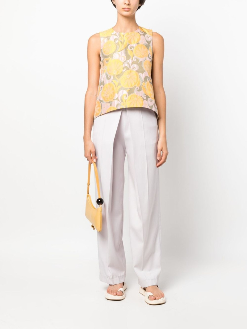 La DoubleJ La Scapa jacquard top outlook