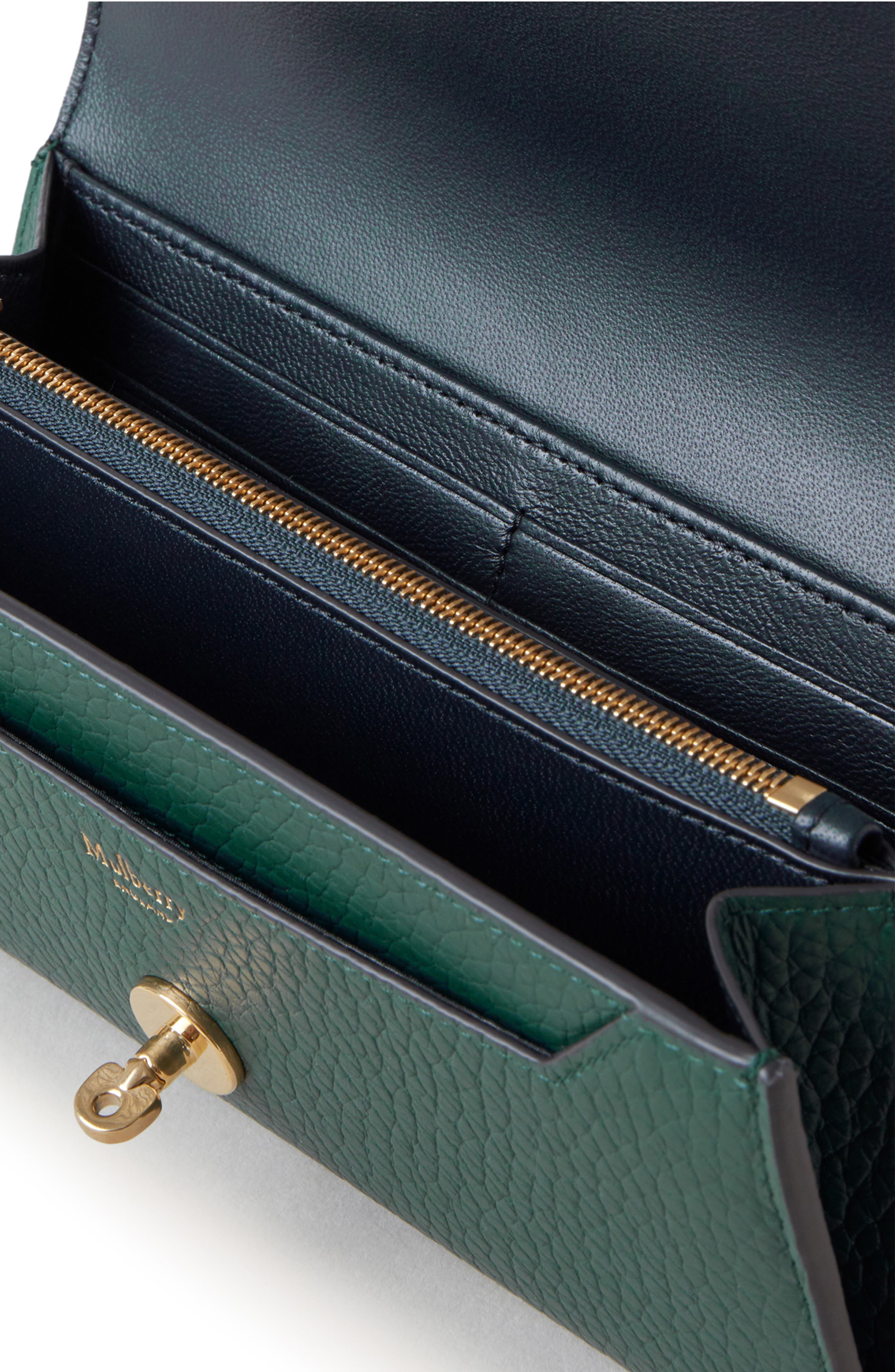Darley Leather Wallet in  Green - 3