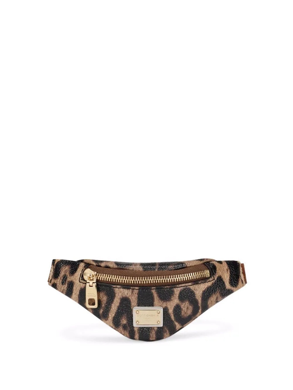 leopard print wrist bag - 1