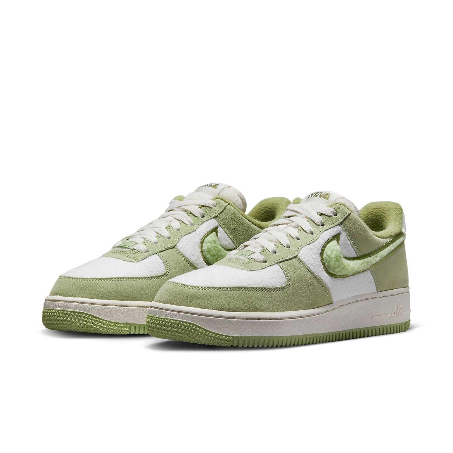 (WMNS) Nike Air Force 1 '07 LX 'Fleece - Honeydew' FB1872-030 - 3