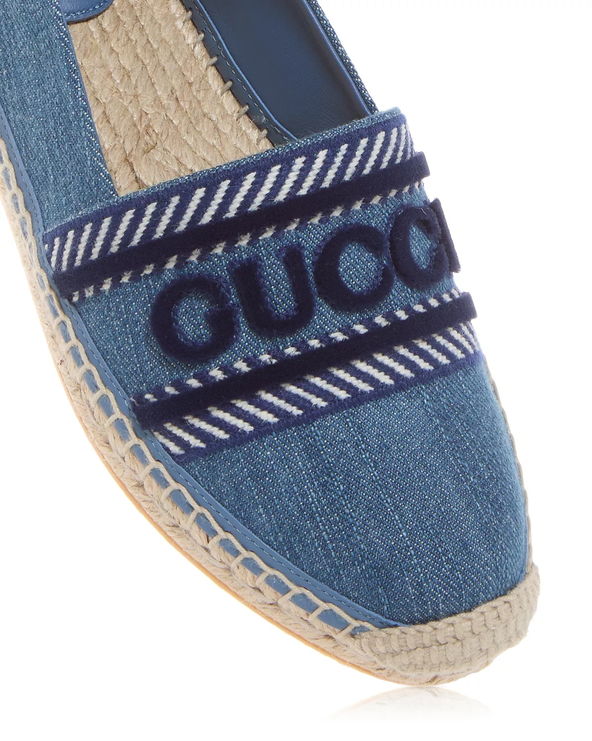 Women's Logo Espadrille Flats - 5