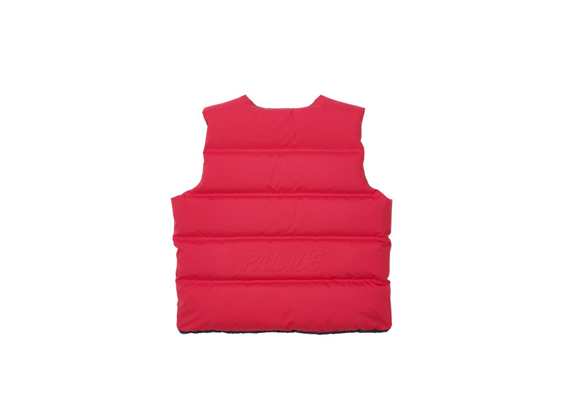 GORE-TEX INFINIUM REVERSO DOWN VEST PINK / NAVY 3
