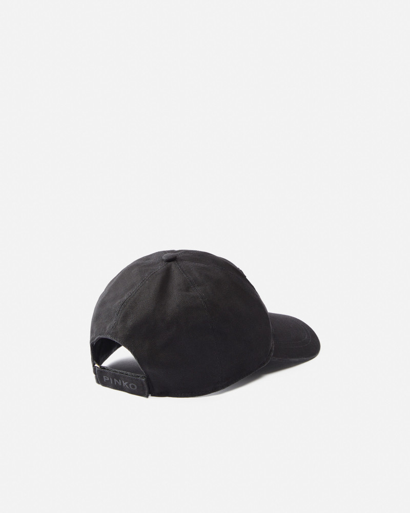 PINKO CAP WITH LOGO EMBROIDERY outlook