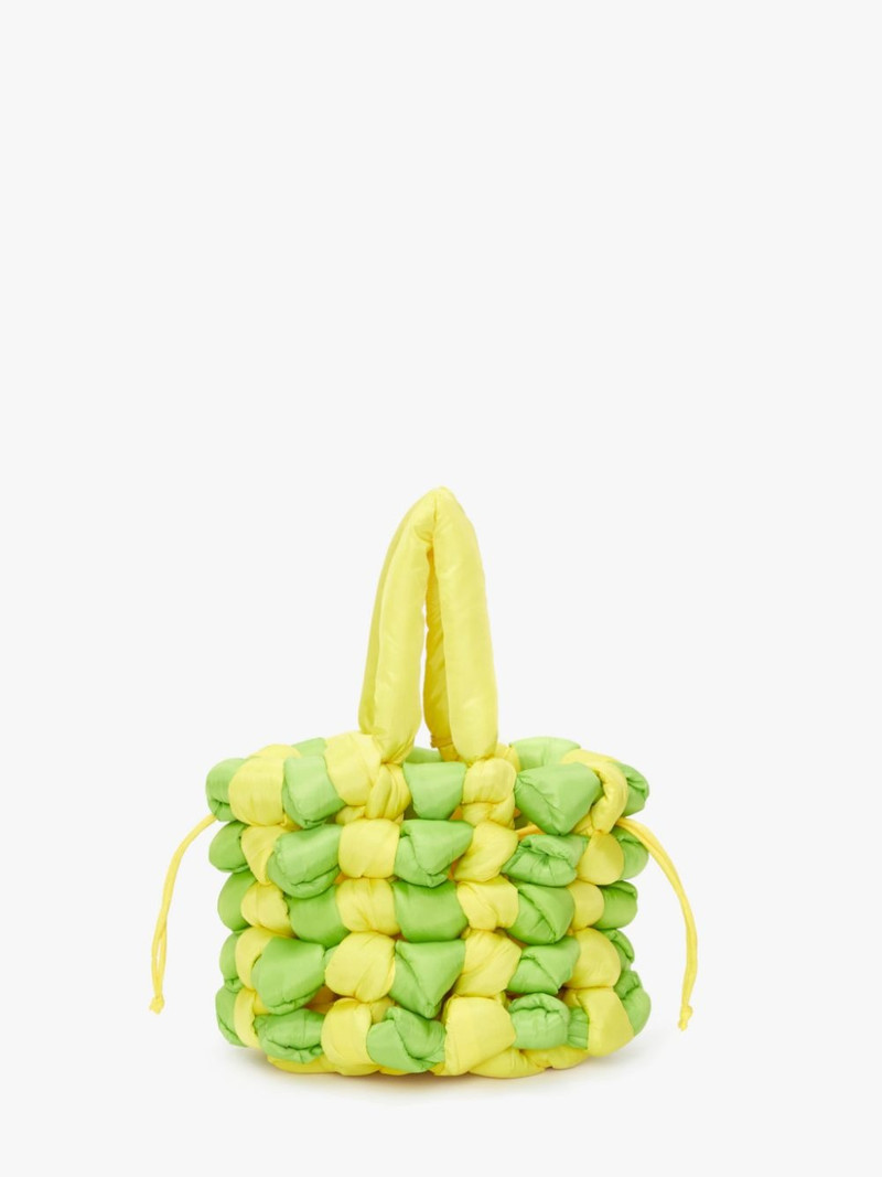 MEDIUM KNOTTED BUCKET TOTE BAG 4