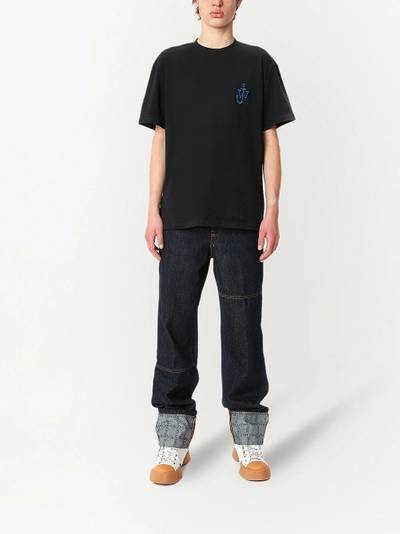 JW Anderson Anchor-patch short-sleeve T-shirt outlook