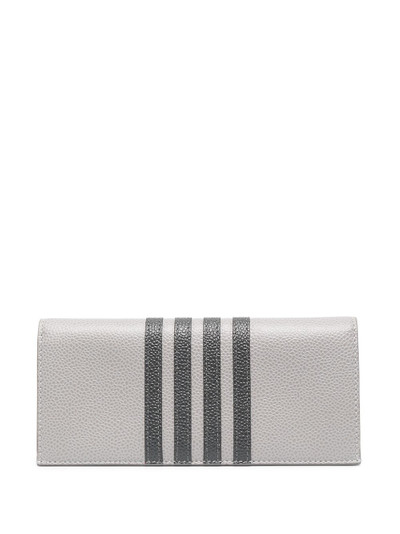 Thom Browne 4-Bar stripe bifold wallet outlook