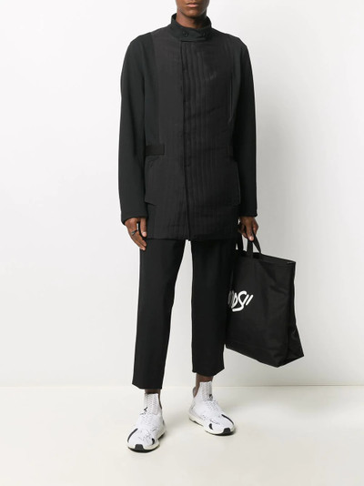 Y-3 quilted high-neck jacket outlook