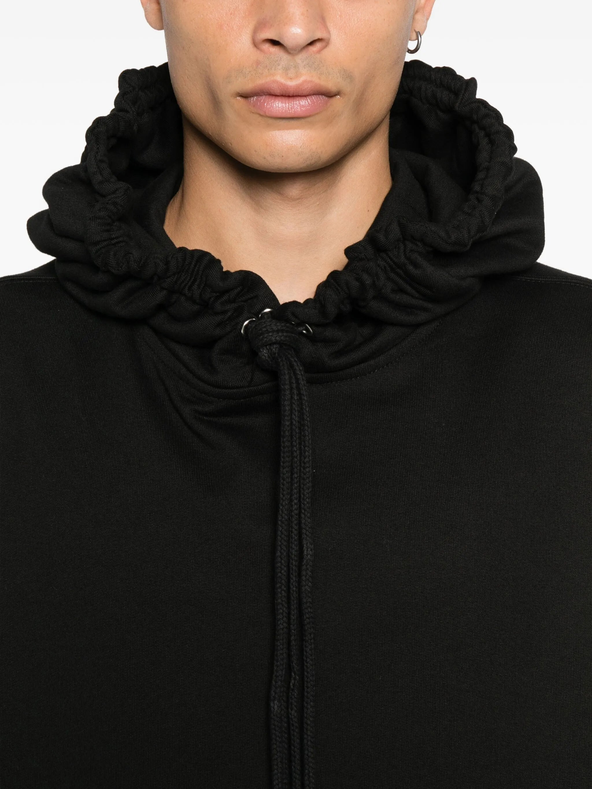 Dries Van Noten Drawstring Cotton Hoodie - 2
