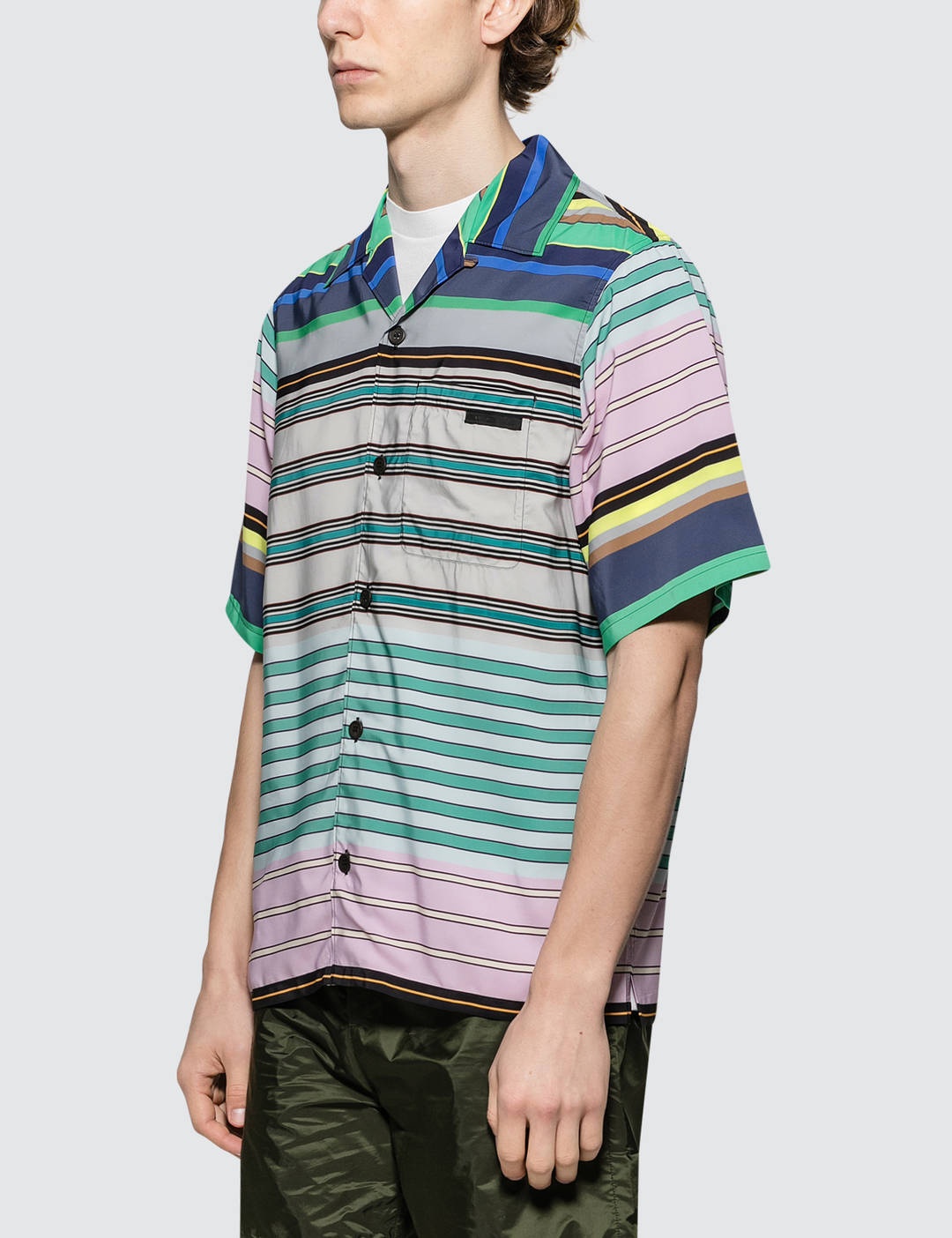 Stripe Bowling Shirt - 2