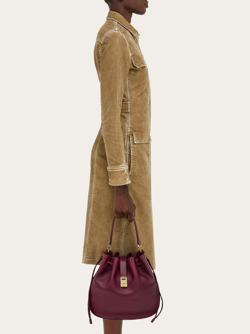 FERRAGAMO Hug bucket bag outlook