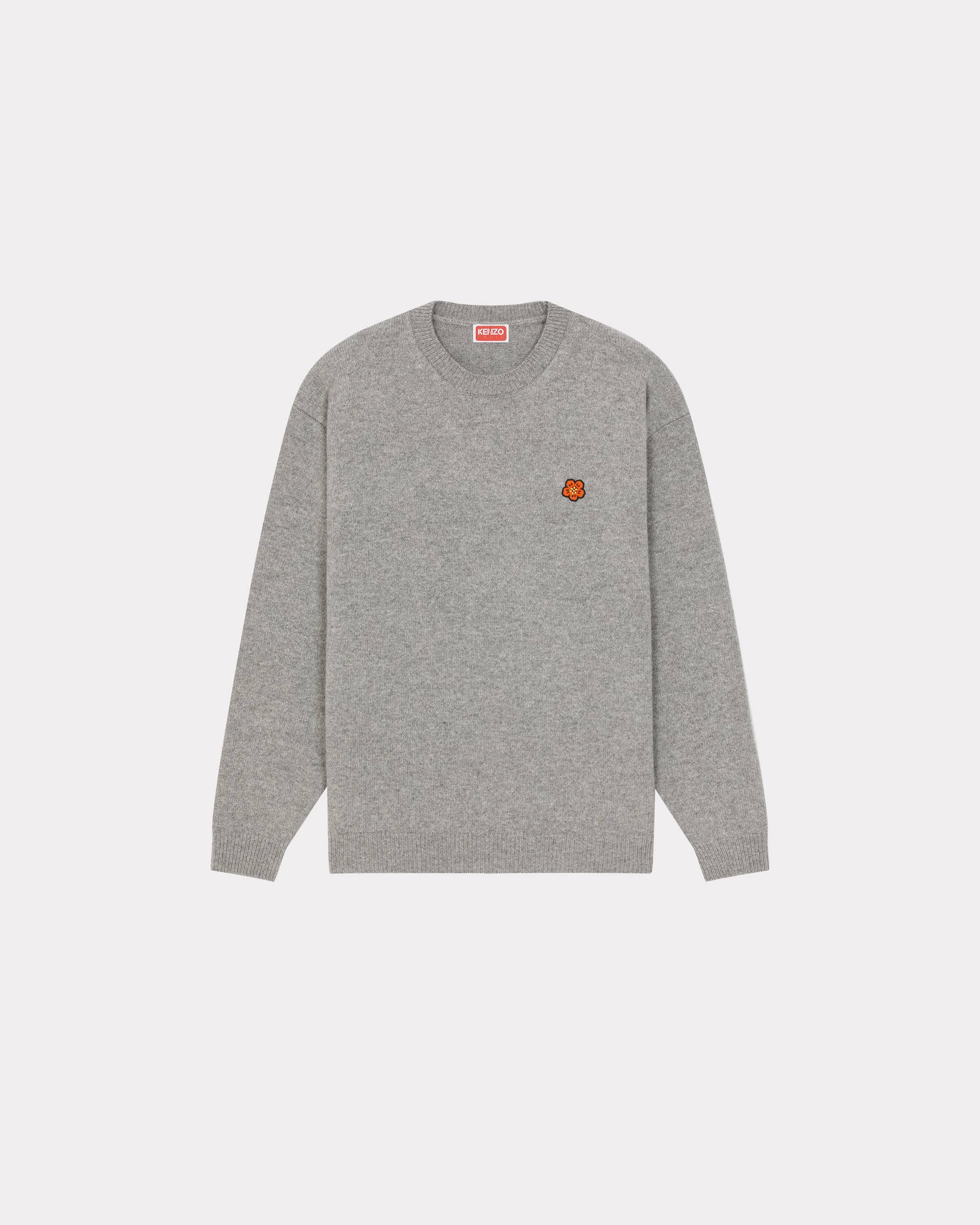 'BOKE FLOWER' Crest wool jumper - 1