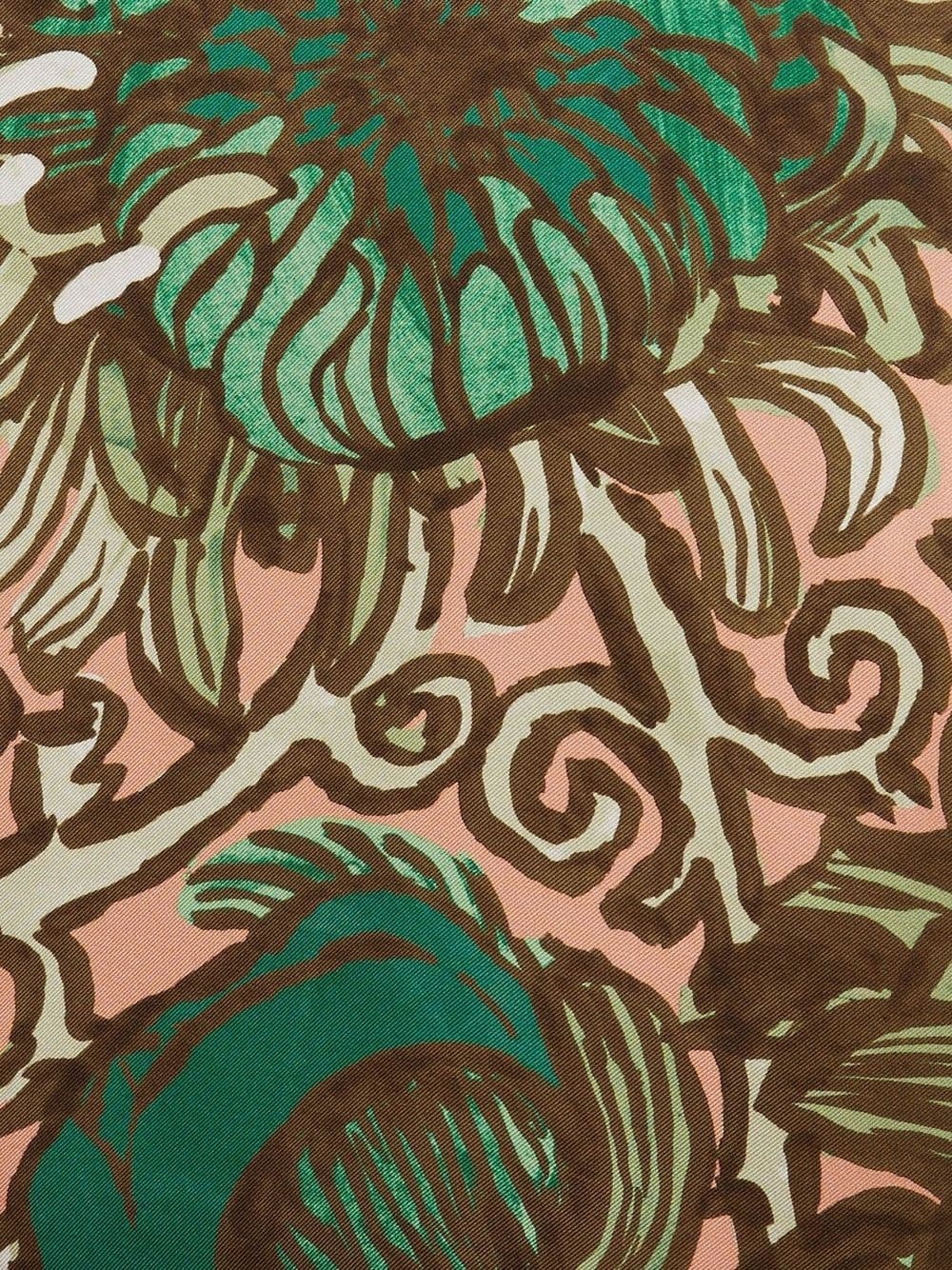 Magnifico floral-print silk maxi dress - 4