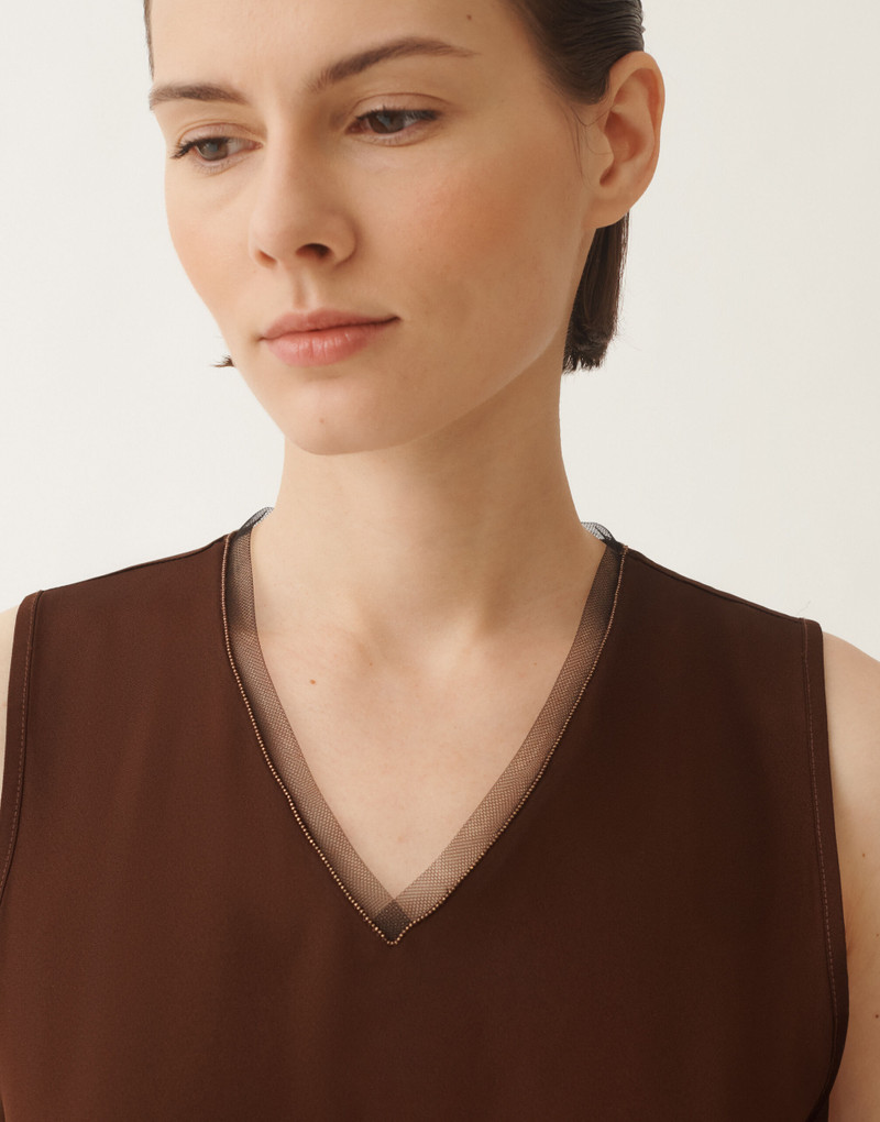 Envers satin vest top 5