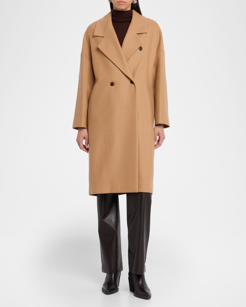 Herno Double-Breasted Wool Coat outlook