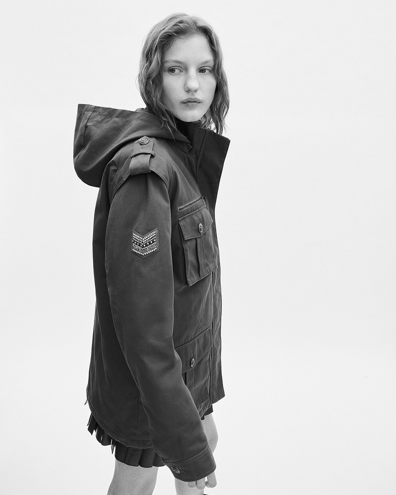 KHAKI HOODED PARKA 5