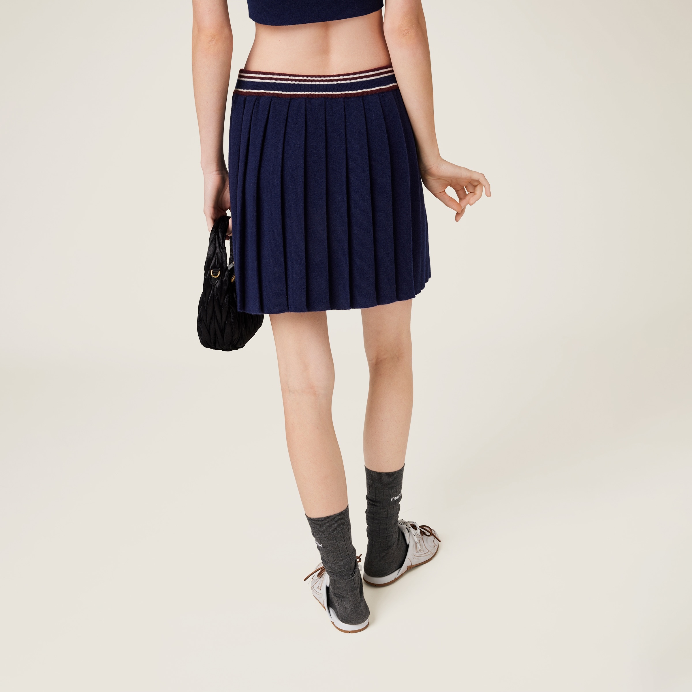 Wool and cashmere skirt - 3