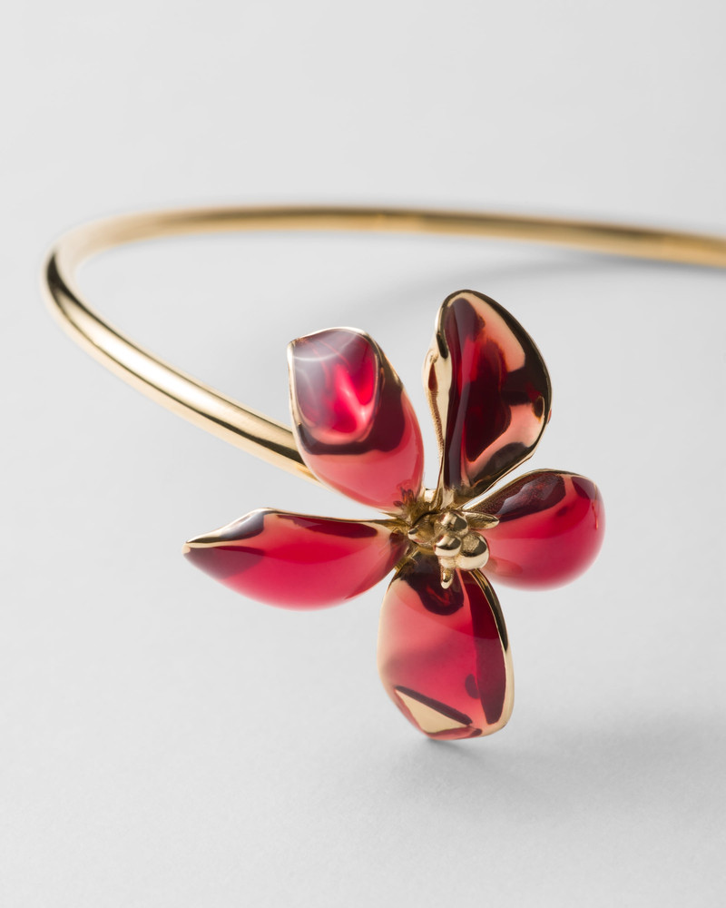 Prada Enameled metal bracelet outlook