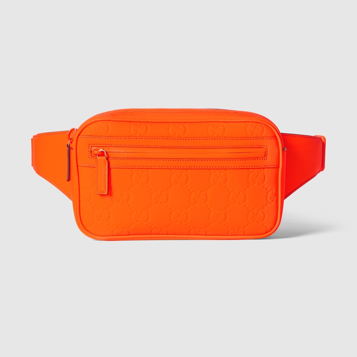 GG rubber-effect belt bag - 1