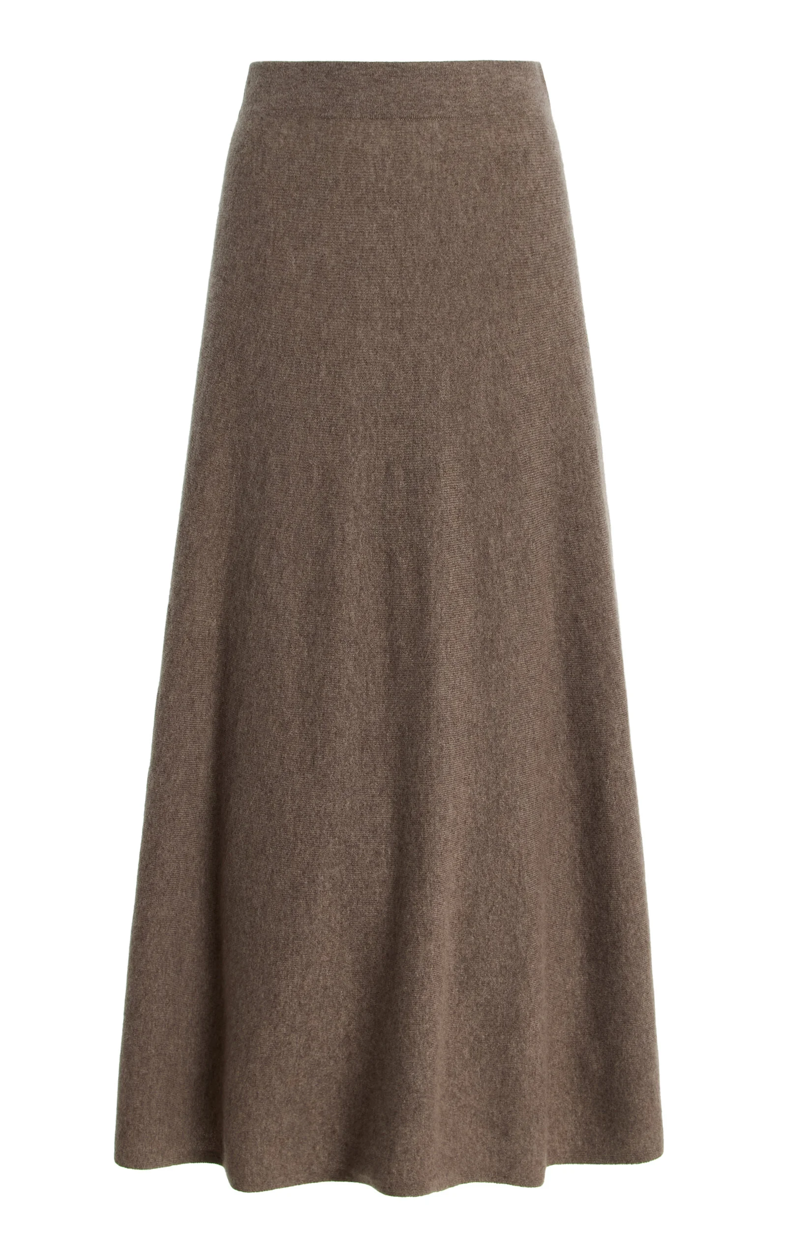 Torie Cashmere Maxi Skirt brown - 1