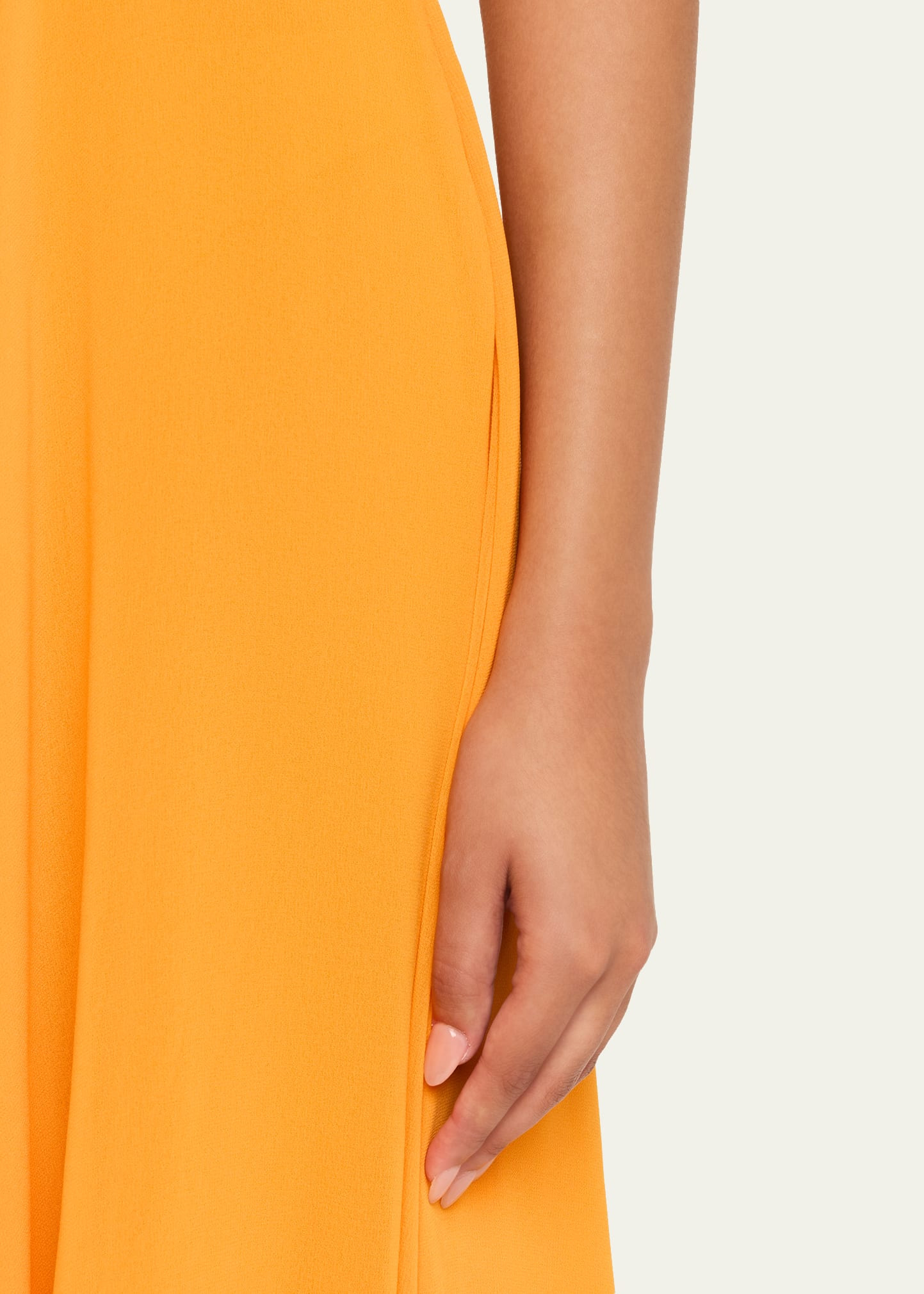 Louisa Strapless Chiffon Dress - 5