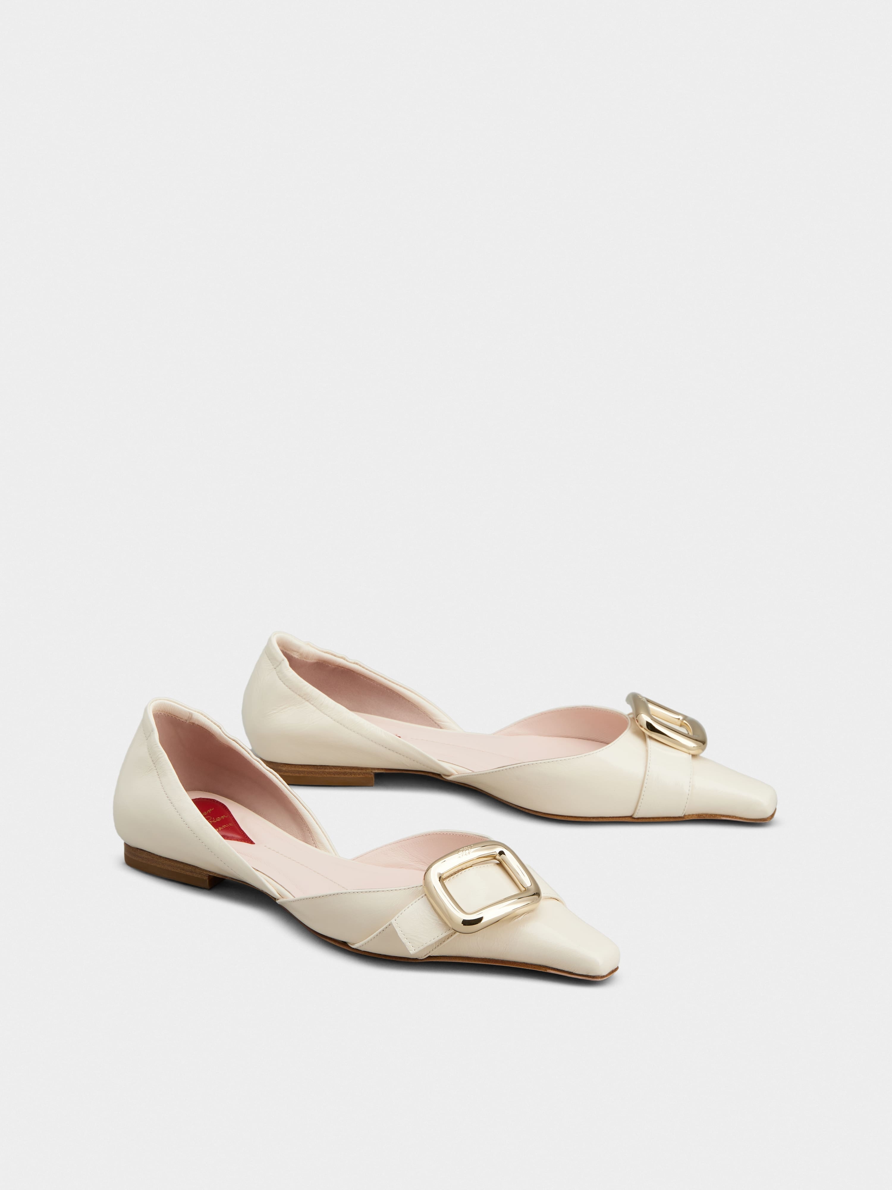 Viv' Canard D'Orsay Ballerinas in leather - 2