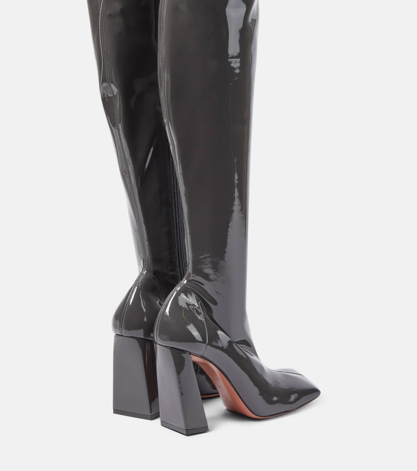 Marine Stretch 95 latex over-the-knee boots - 3