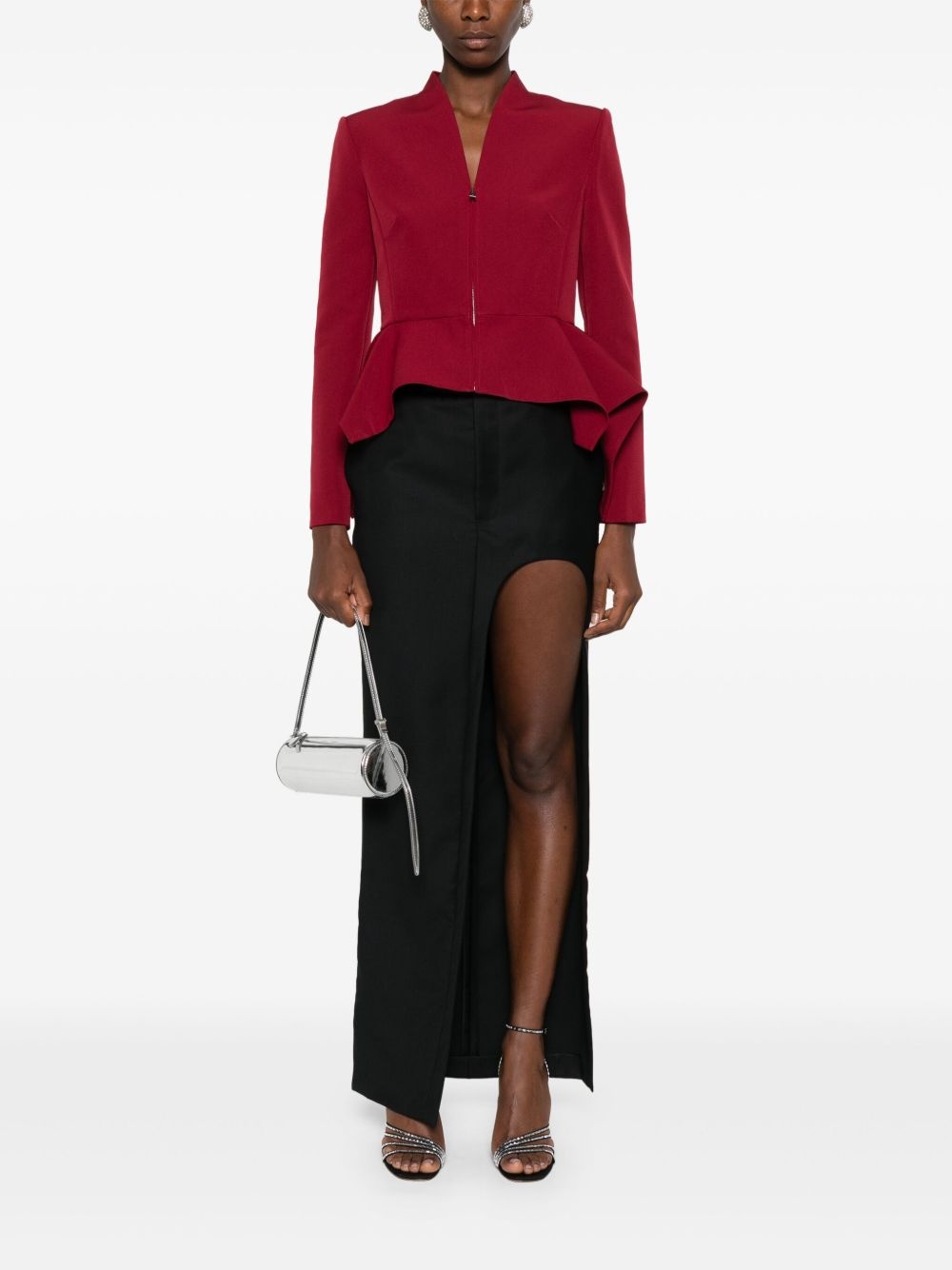 peplum jacket - 2