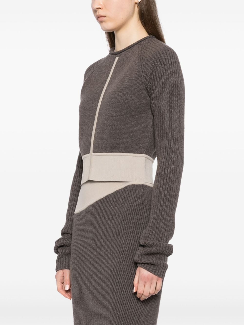 cropped jumper - 3