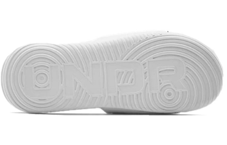 Under Armour Ansa Fixed Slide 'White Black' 3023761-103 - 5