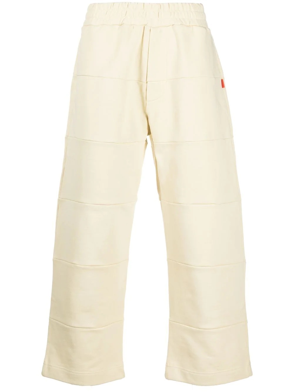 elasticated-waist slip-on track pants - 1