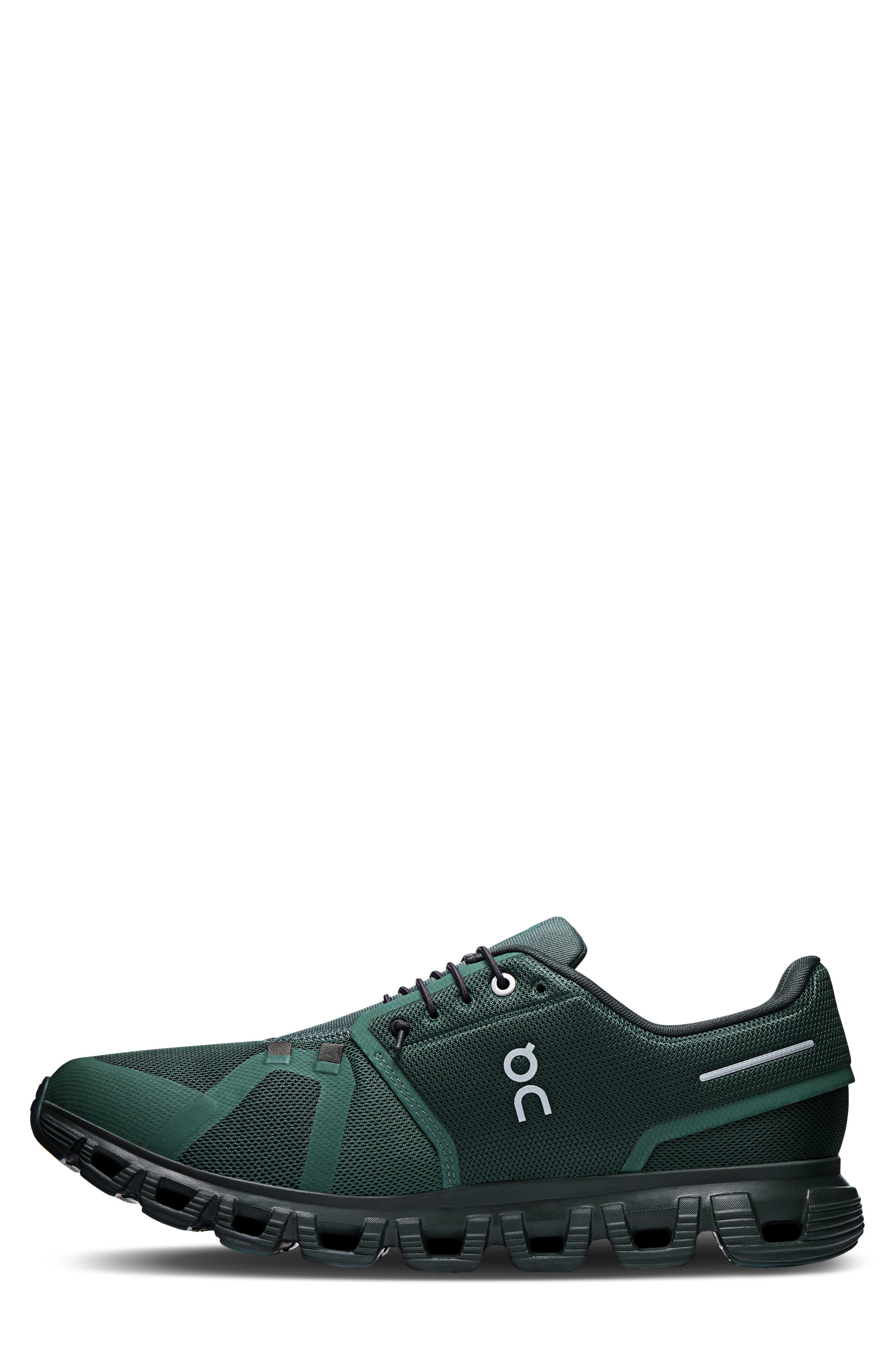 On Cloud 6 Sneaker in Evergreen/Black at Nordstrom - 6