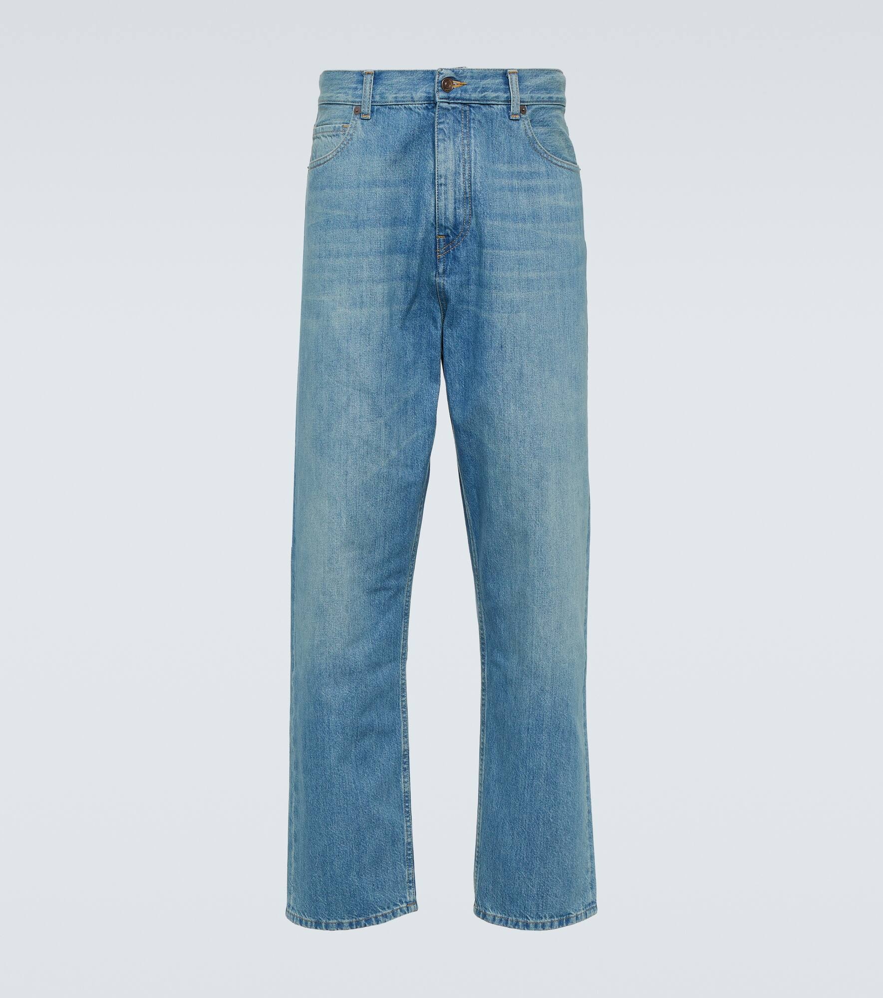Kerala mid-rise straight jeans - 1
