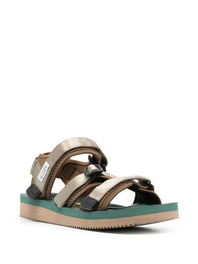 Suicoke touch-strap flat sandals outlook