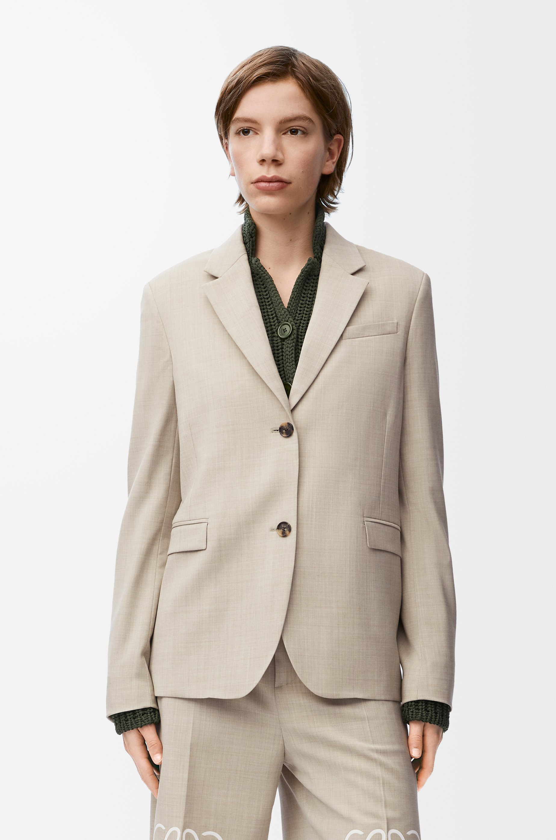 Tailored jacket in wool - 4