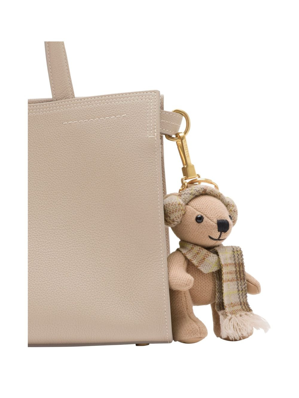 Thomas Bear checked-scarf bag charm - 3