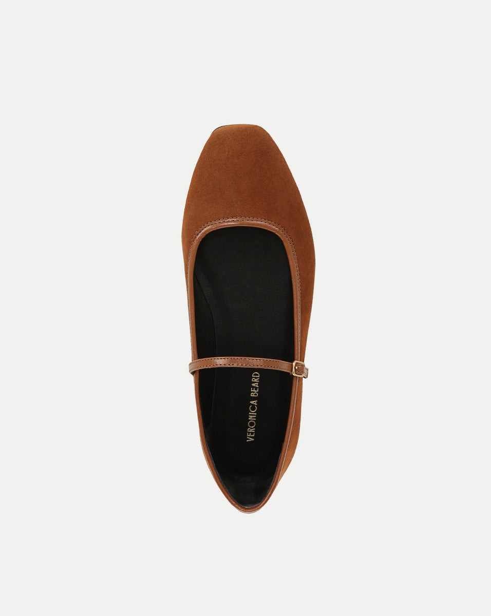 ELLIE SUEDE FLAT - 3
