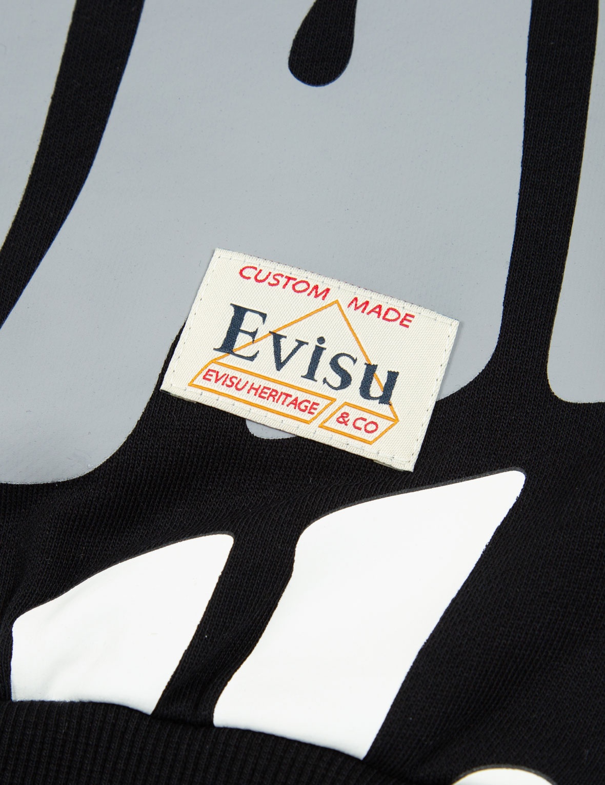 ALLOVER WAVY TEXT PRINT SWEATSHIRT - 9
