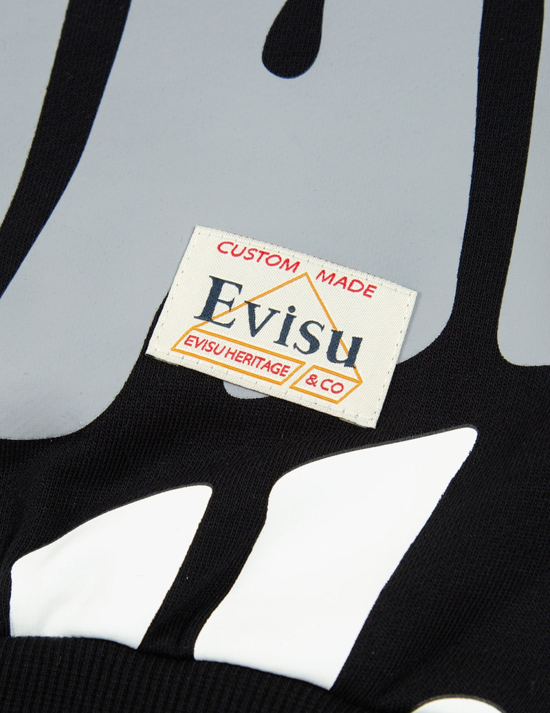 ALLOVER WAVY TEXT PRINT SWEATSHIRT 9