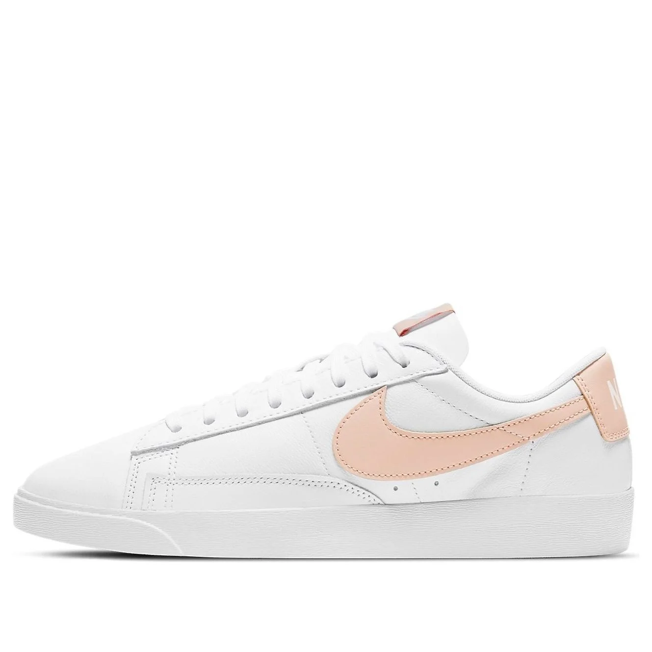 (WMNS) Nike Blazer Low LE Light Orange/White AV9370-118 - 1