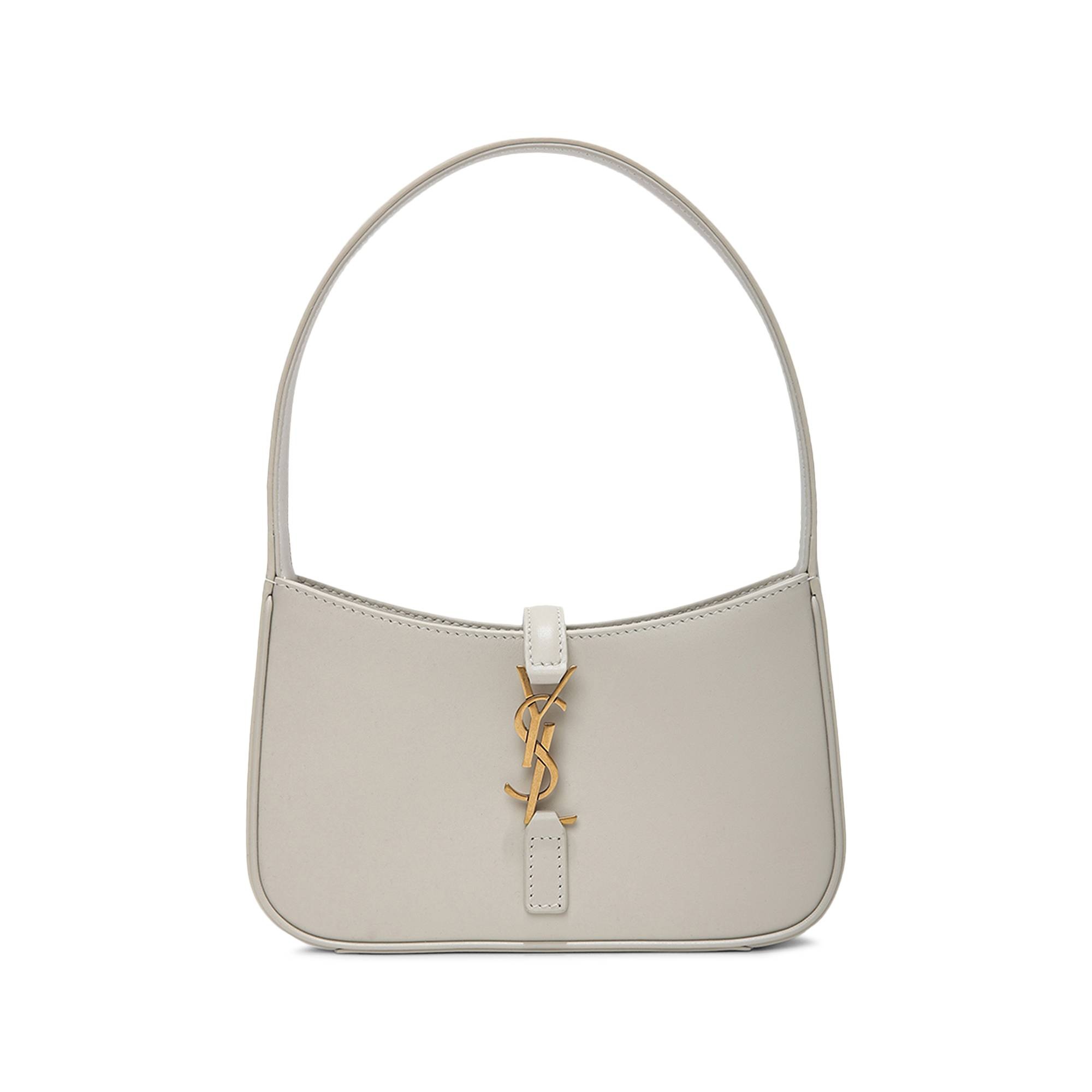 Saint Laurent Le 5 À 7 Mini Hobo Bag 'Crema Soft' - 1