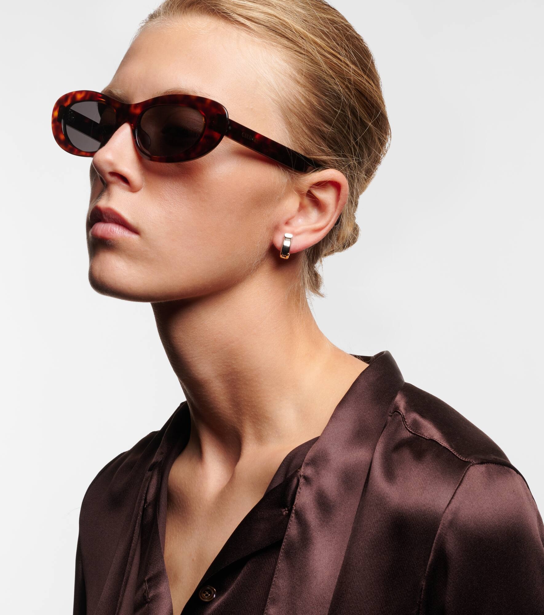 Bold 3 Dots oval sunglasses - 3