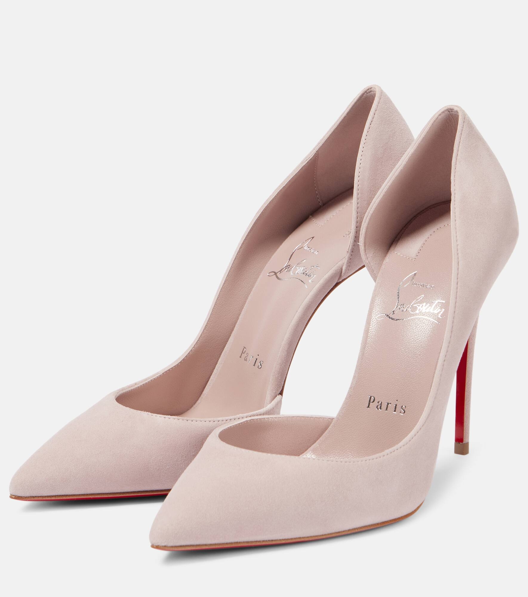 Iriza 100 suede pumps - 4