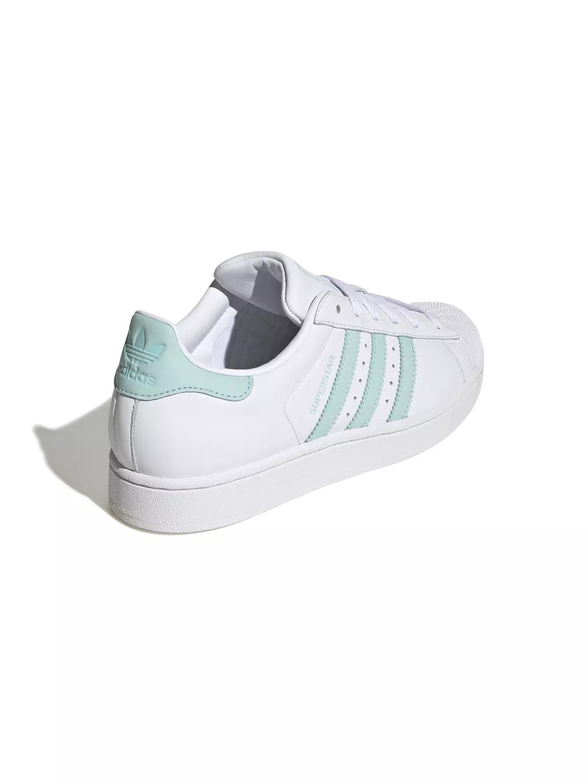 Originals Superstar II "Ftwr White/Semi Flash Aqua/Easy Mint" Women's Shoe - 4