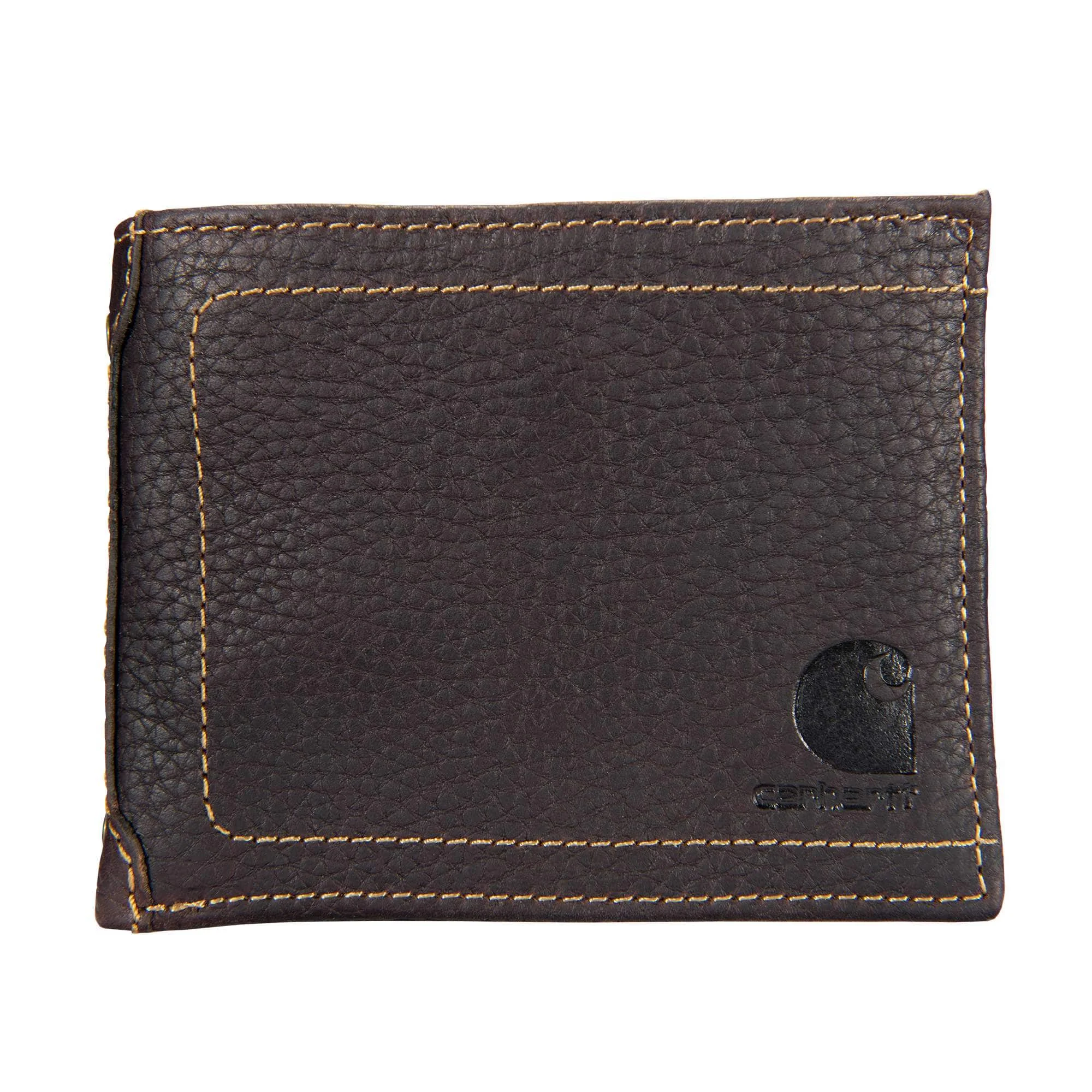 Pebble Leather Passcase Wallet - 1