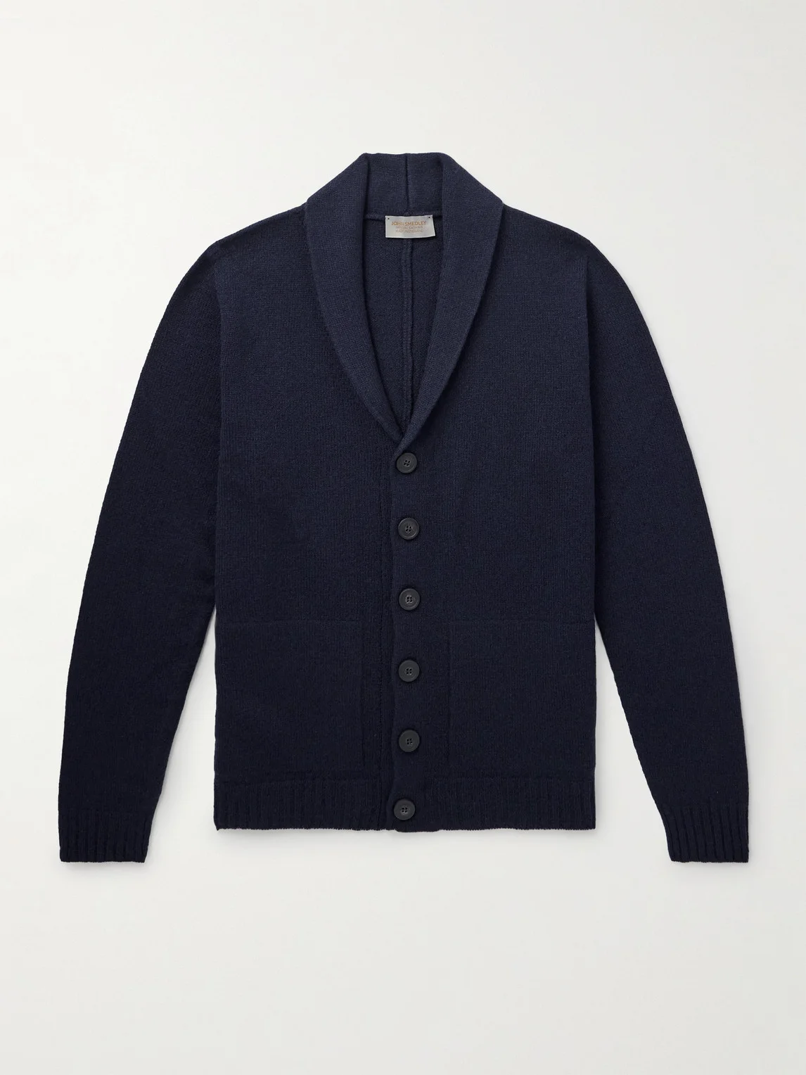 Rockford Shawl-Collar Recycled-Cashmere and Merino Wool-Blend Cardigan - 1