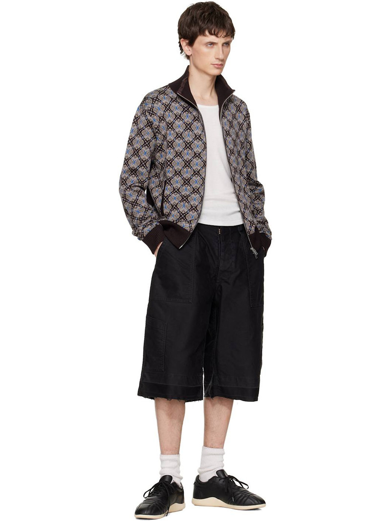 adidas Originals Black Brain Dead Edition Taekwondo Sneakers outlook