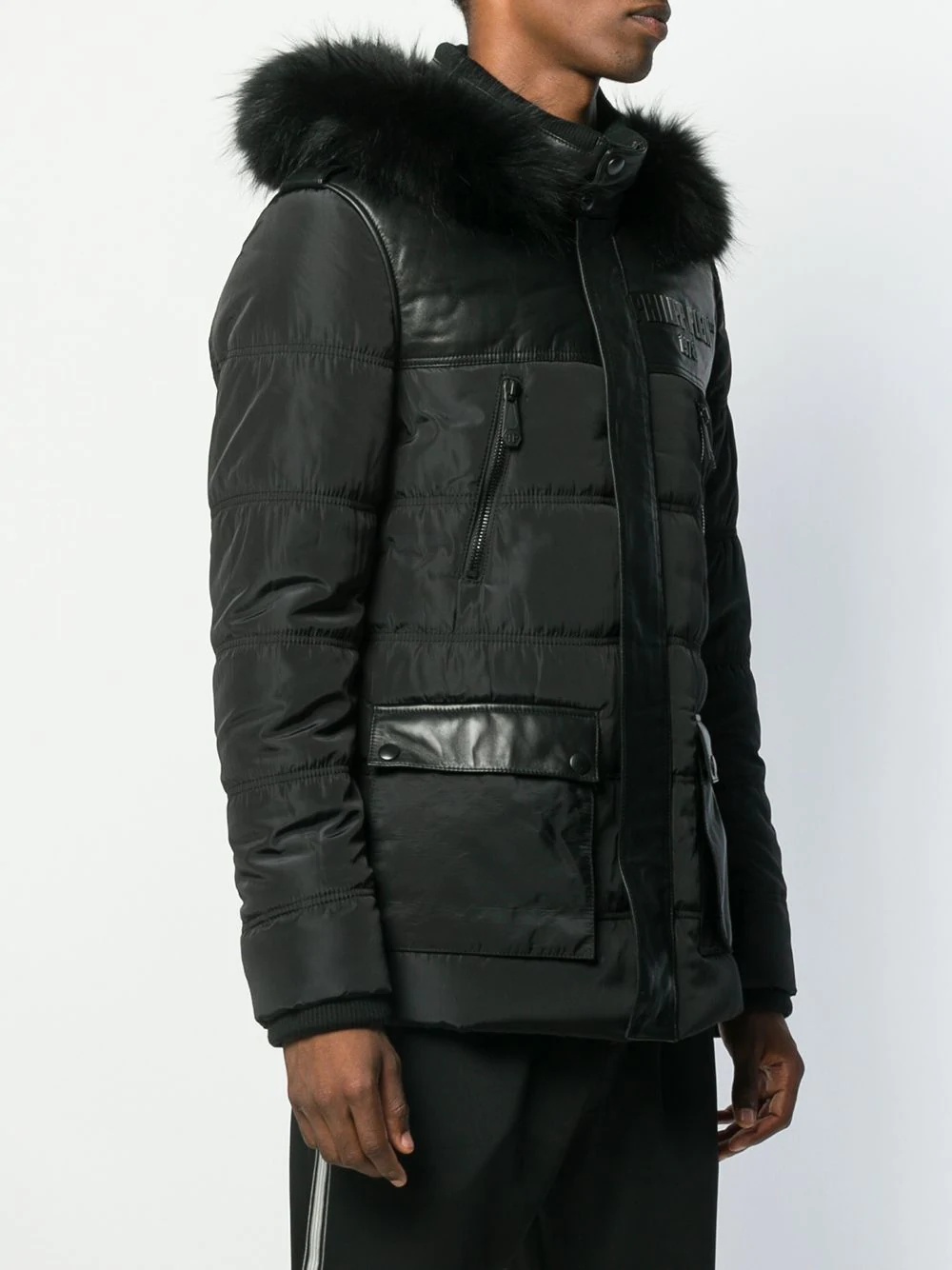 padded hooded jacket - 3