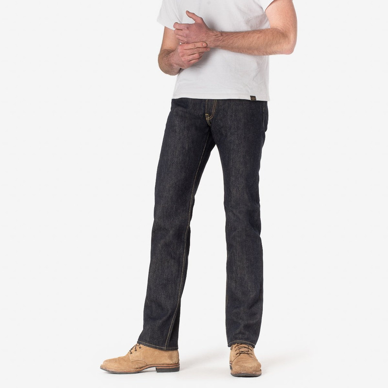 Iron Heart IH-1955S 21oz Selvedge Denim "1955" Straight Cut Jeans - Indigo outlook