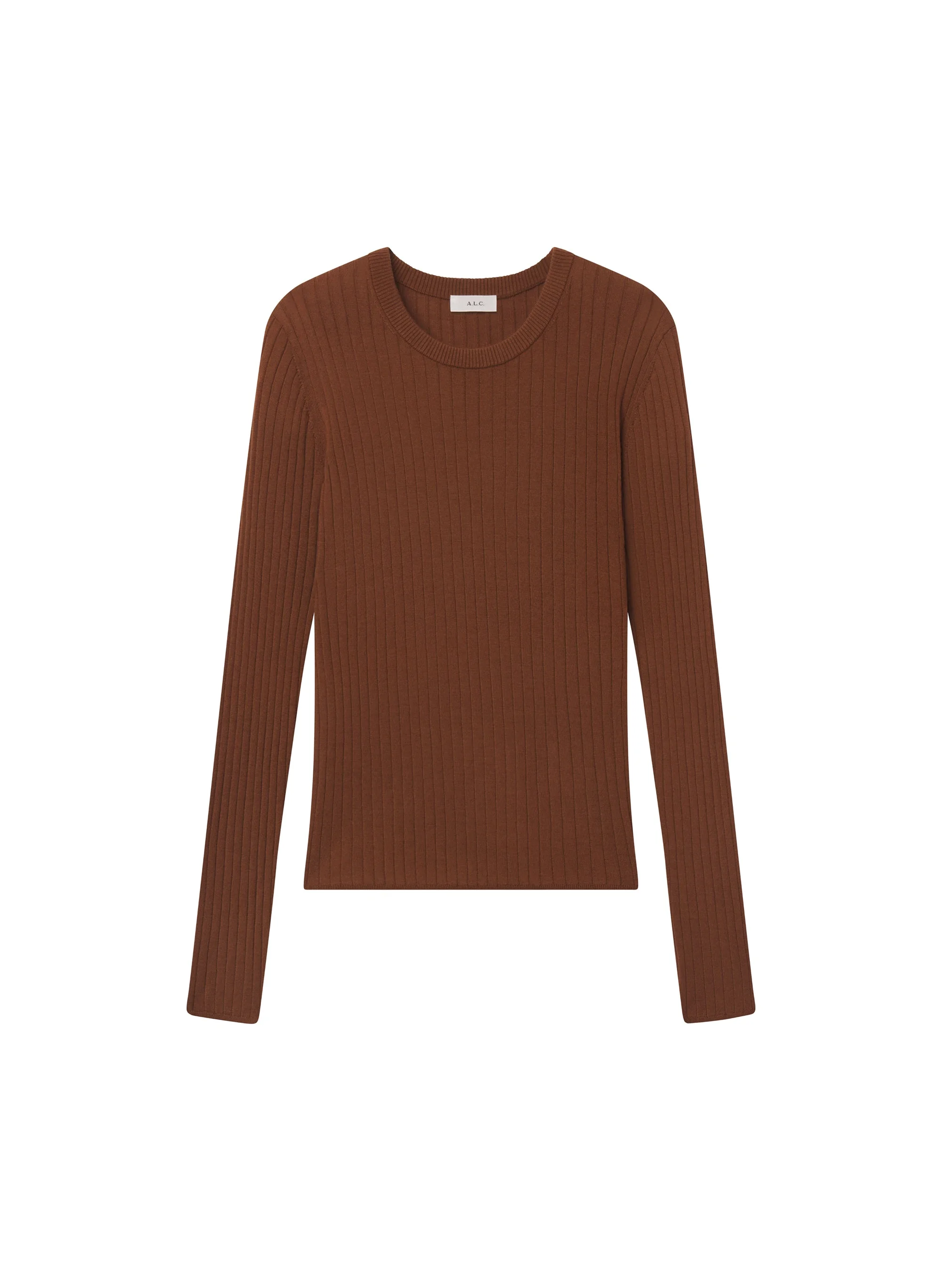 Kyle Ribbed Merino Top - 1